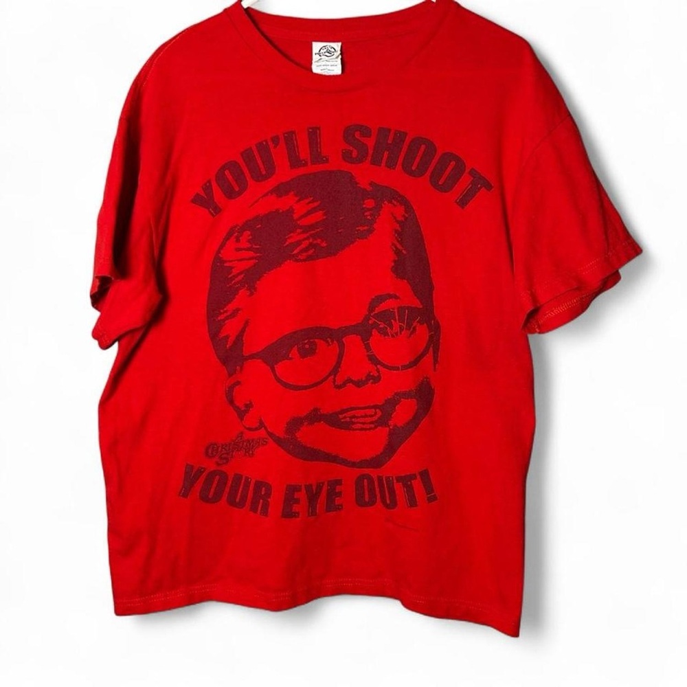 Vintage Ralphie Christmas Story “You’ll Shoot Your Eye Out” Graphic Tee